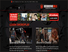 Tablet Screenshot of academieduello.com
